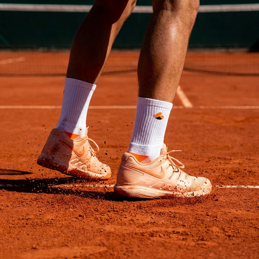 Tennis Socks Crew Lite White/Orange