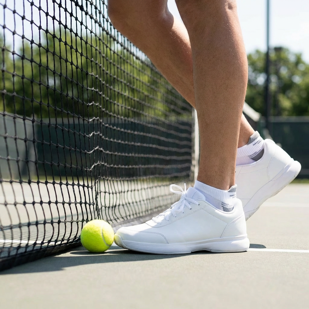 Tennis Socken Low Cut Lite Weiss/Grau